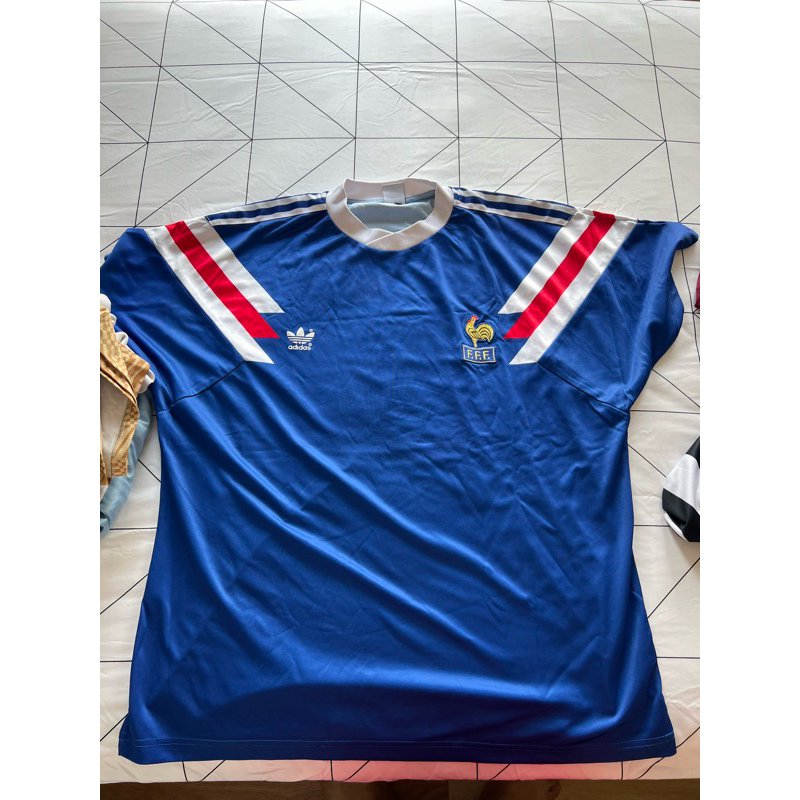 Prancis Retro Jersey 89/90