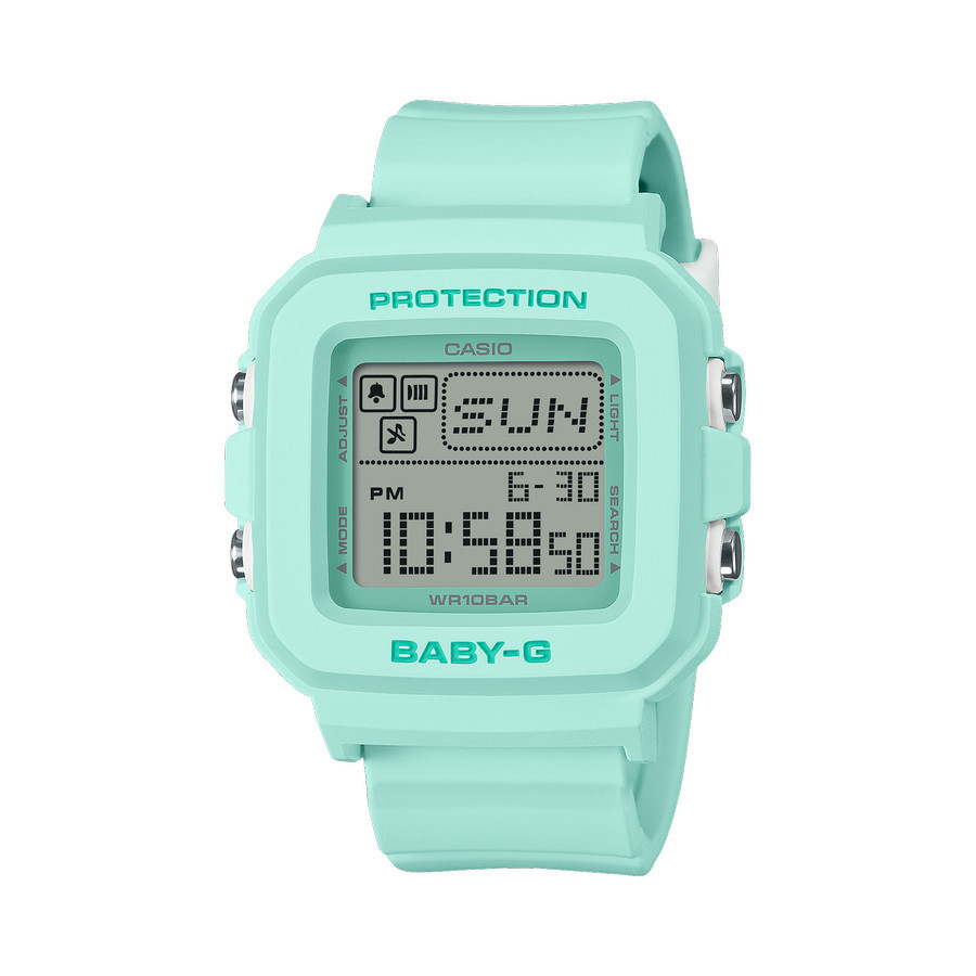 New BABY-G BGD-10-3DR Jam Tangan Wanita Digital BabyG BGD-10-3 BGD10