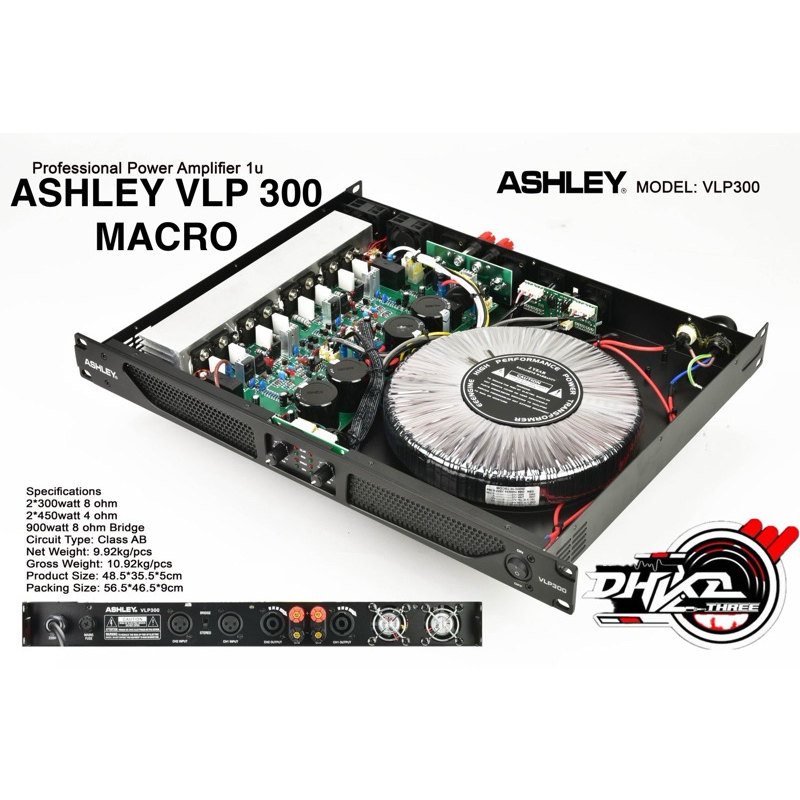 POWER ASHLEY VLP 300 MACRO BARU / POWER ASHLEY VLP300 MACRO / Power Ashley Vlp 300 Macro baru