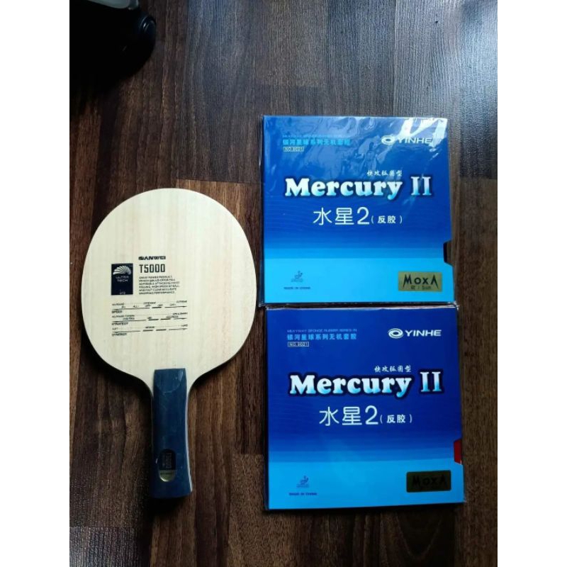 BET RAKITAN BLADE SANWEI RUBER YINHE MARCURY II
