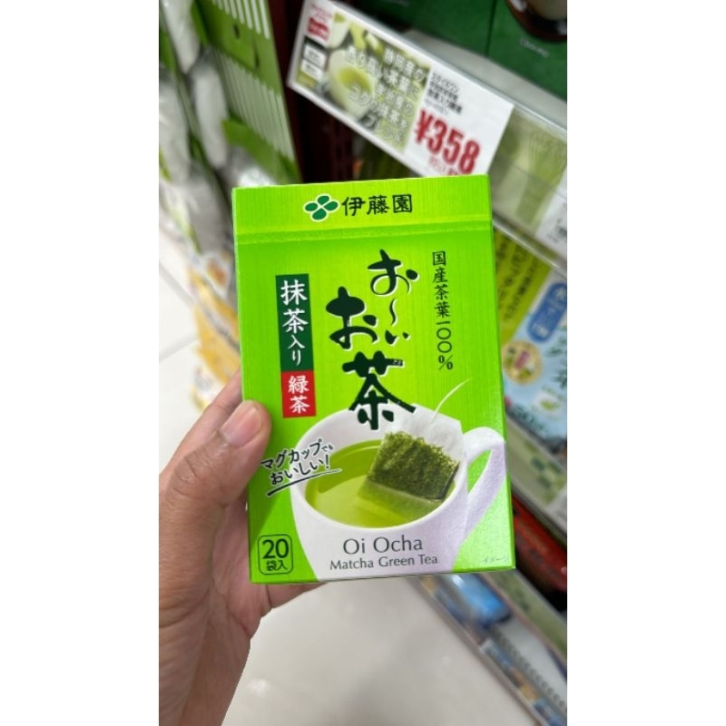 

ITO EN ITOEN OI OCHA ECO, PREMIUM MATCHA GREEN TEA BAG