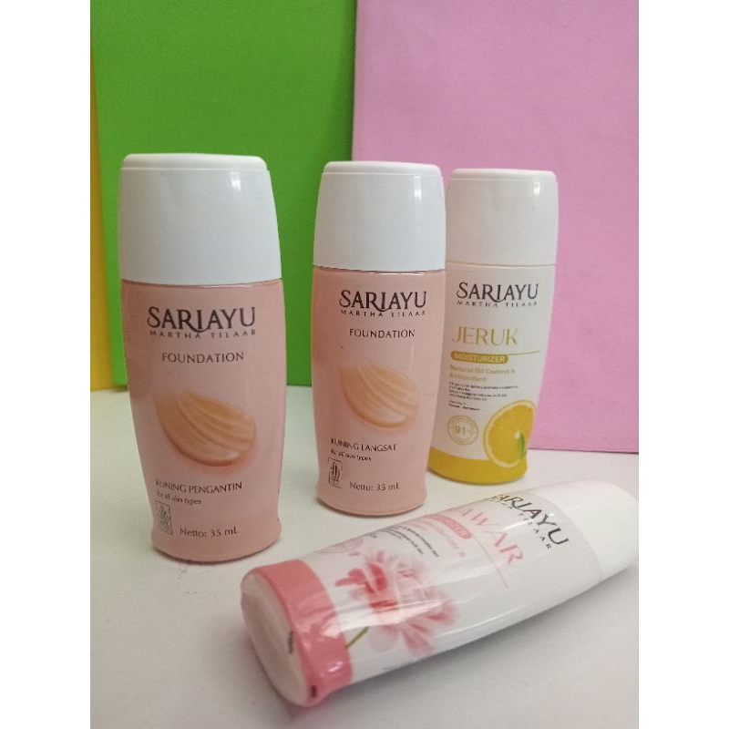 SariAyu fondation dan pelembab wajah