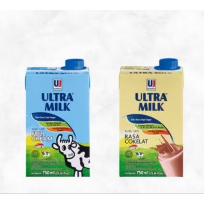 

Susu UHT Ultra Milk 750ml