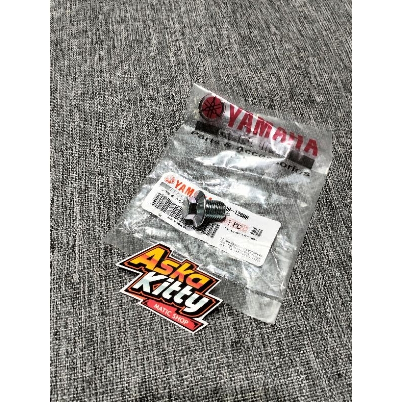 Baut tab oli Mio Nouvo Original atau baut  pembuangan oli Mio Nouvo Fino soul Nmax original 90340-12