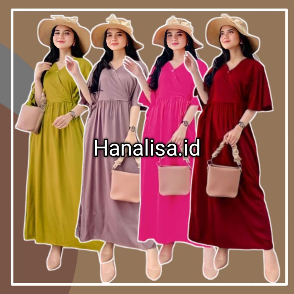 DASTER KIMONO POLOS PANJANG DEWASA SEMATA KAKI