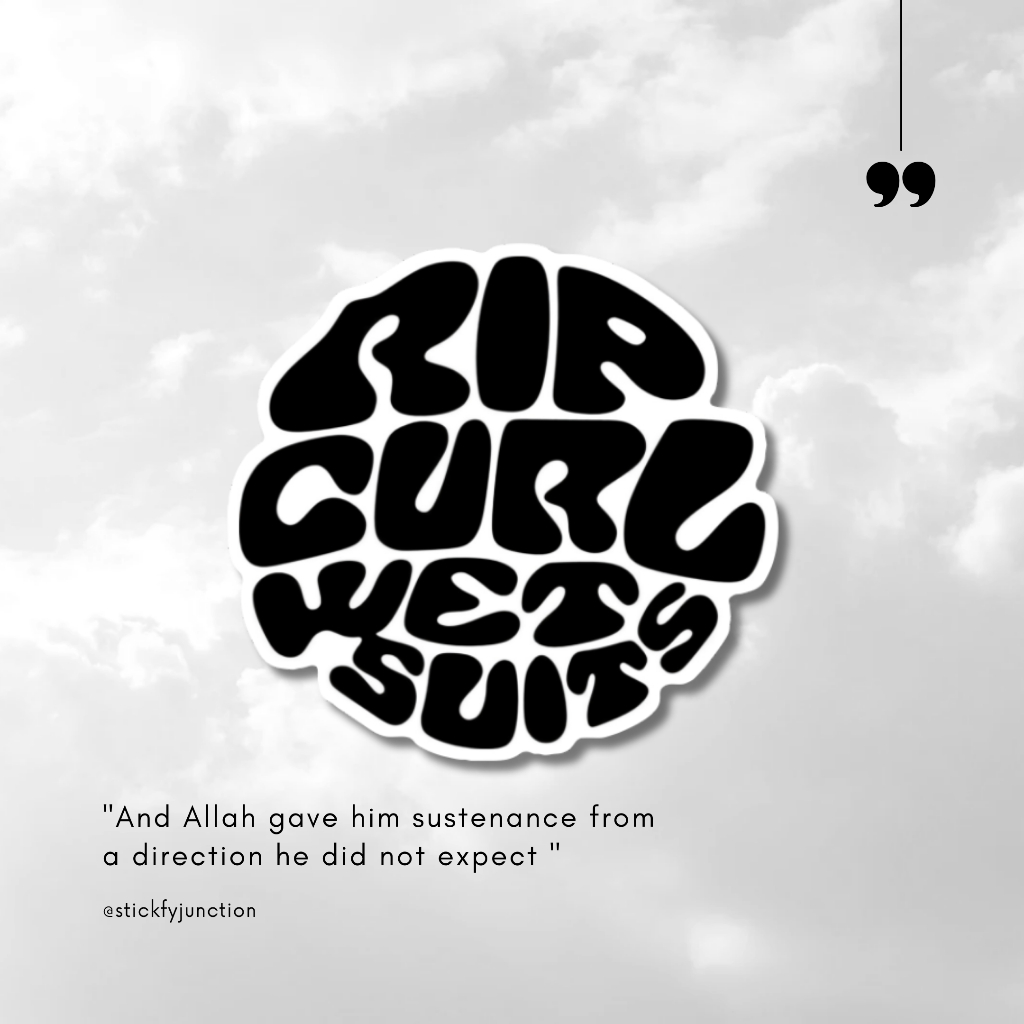 

sticker rip curl wet suits / sticker aesthetic / sticker tumblr /stiker premium / stiker hp / stiker laptop / stiker helm / stiker tahan air |SJ | A66