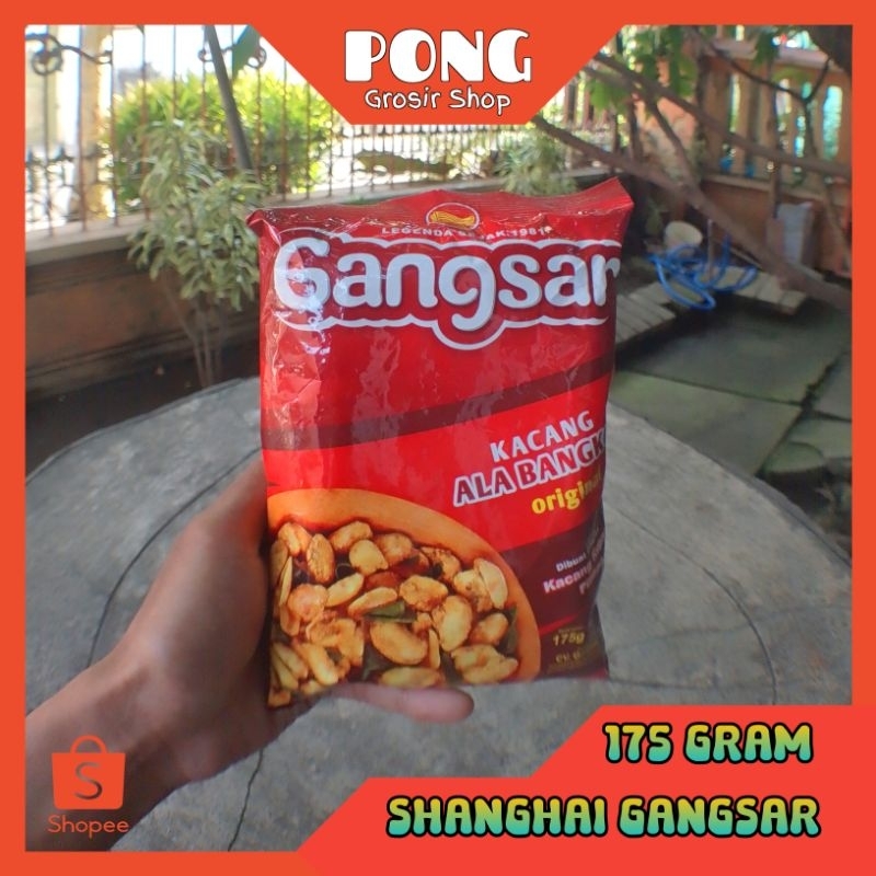 

Kacang Atom Shanghai GANGSAR Premium ALA BANGKOK 175 gram