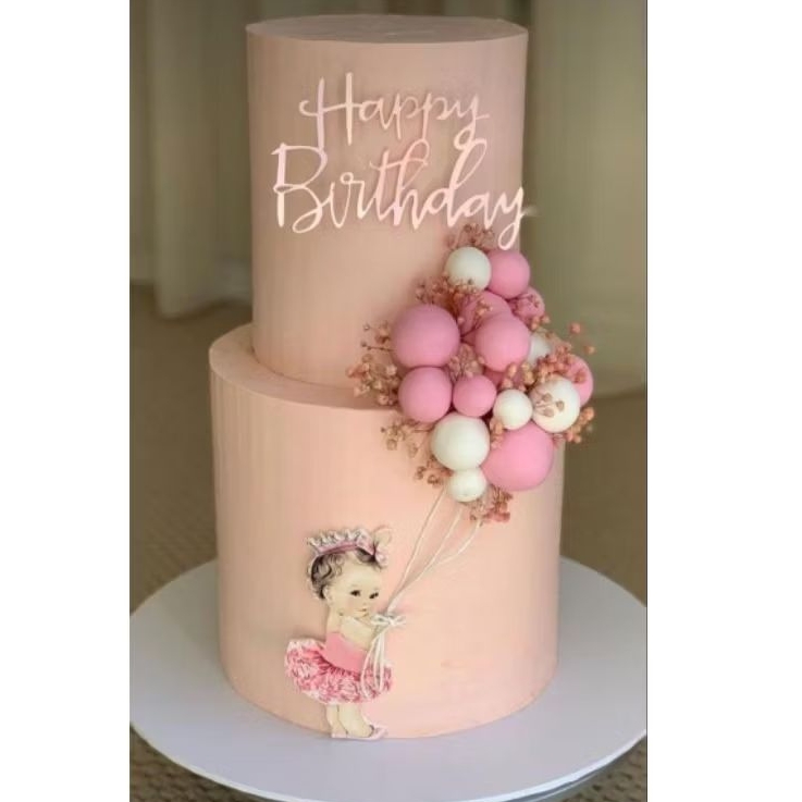 

custom cake 2 tier mix dummy