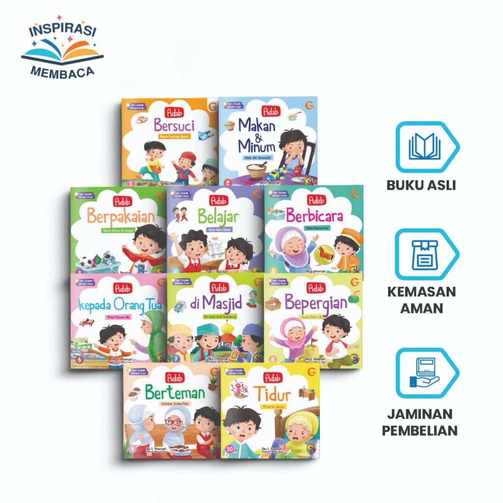 Buku Anak - Seri Adab Sehari Hari