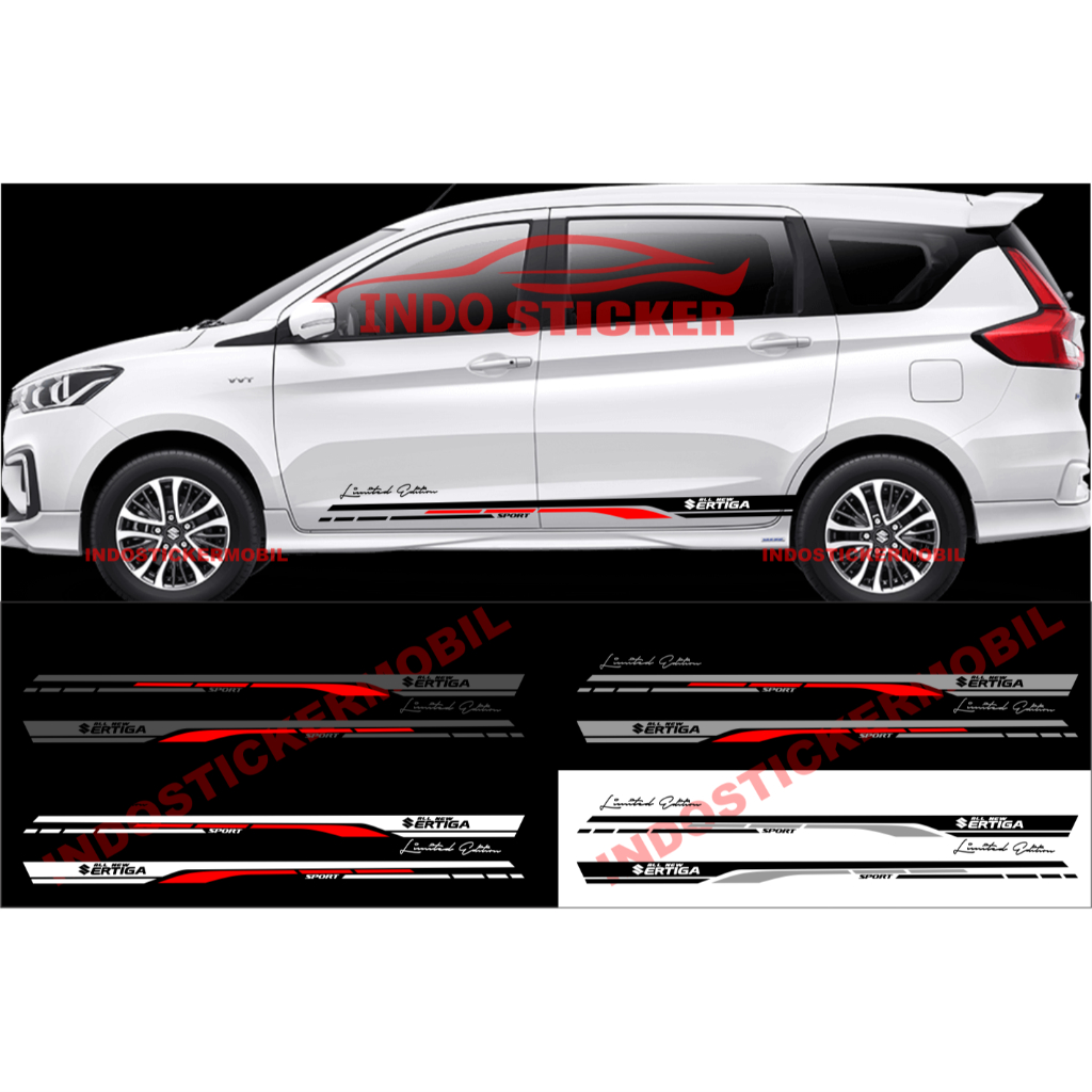 sticker mobil suzuki all new ertiga cutting stiker list mobil all new ertiga
