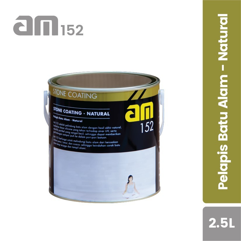 Cat Pelapis Batu Alam-Natural AM 152 Cat Batu Alam