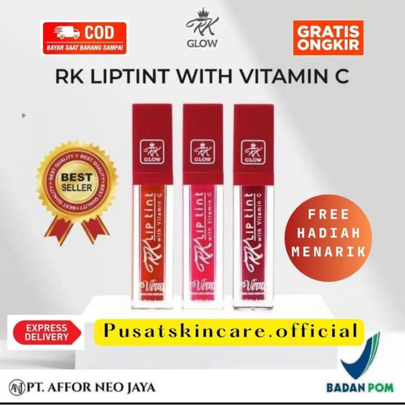 LIPTINT BY RK KOSMETIK BPOM