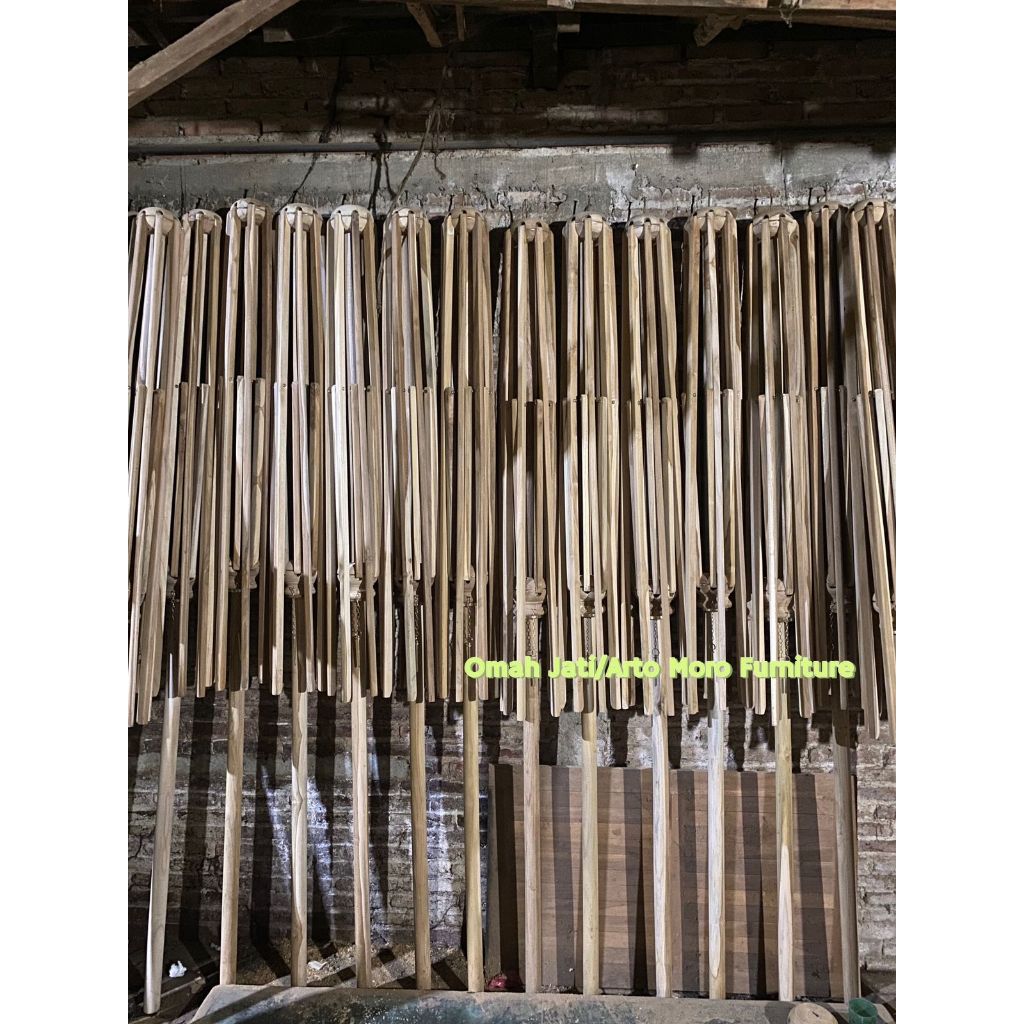 Rangka/Tenda Payung Taman, Cafe, Villa&Hotel/Resto Outdoor Ukuran 200cm 2meter Berbahan Kayu Jati Be