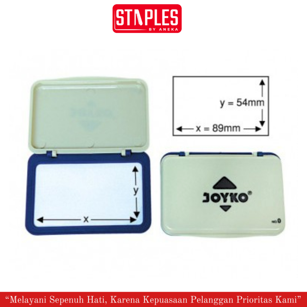 

Joyko Stamp Pad / Bak Stempel / Bantalan Stempel No.0