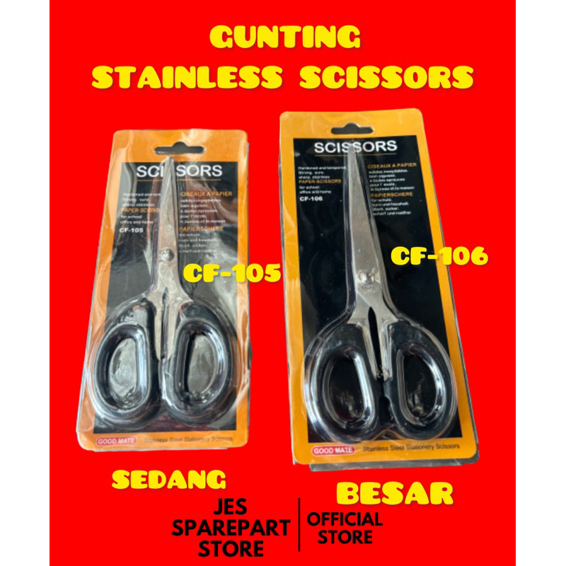 

GUNTING STAINLESS SCISSORS
