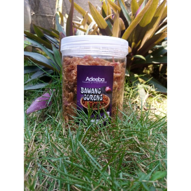 

Bawang Goreng asli tanpa tepung 250 gr (toples)