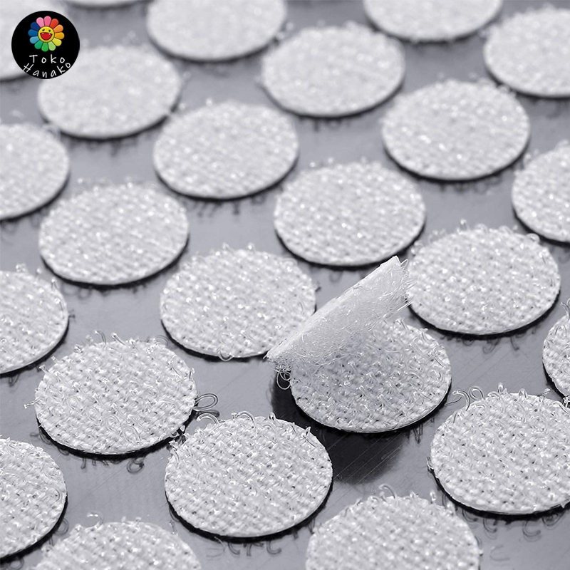 

[10mm] 500 Pairs Velcro/Perekat Bulat Double Side Sticker / Sticker Velcro Bulat / Busy Book / Double Sided Tape 1.5cm