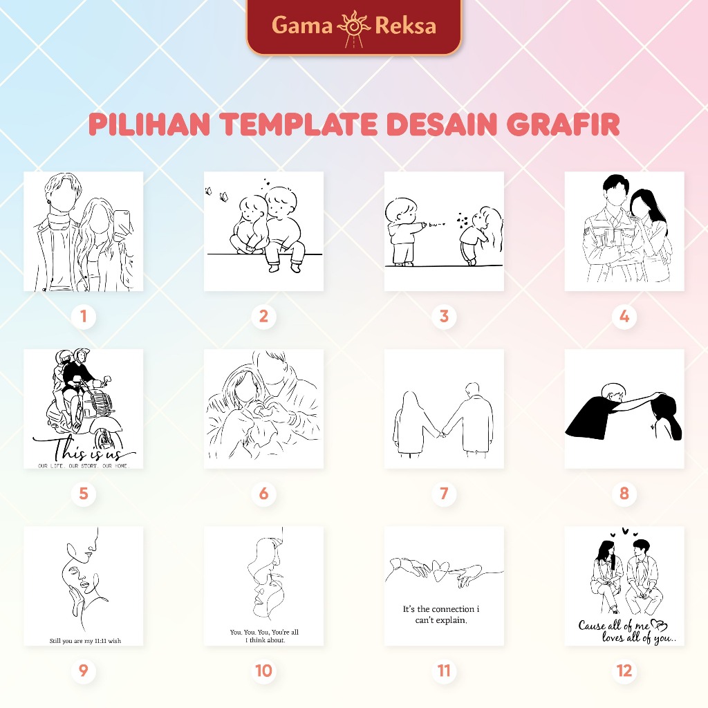 

Template Desain Tema Couple ( valentine ) Laser Grafir