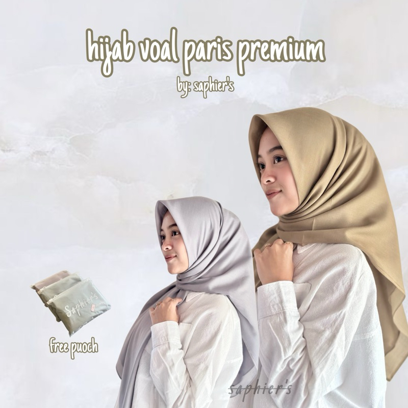 hijab paris voal premium| hijab paris| hijab paris voal| hijab segiempat premium| hijab paris premiu