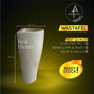 WASTAFEL CUCI TANGAN WASTAFEL KAMAR MANDI HANDMADE TERASO BATU ALAM ALENA TERAZZO