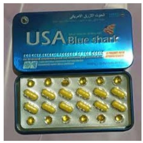 USA BLUE SHARK ASLI ORIGINAL OBAT HERBAL