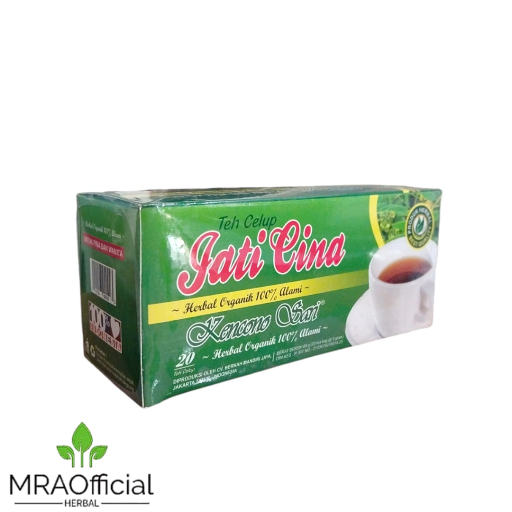 

Teh Celup Jati Cina Kencono Sari | Teh Jati Cina Herbal Organik | Teh Celup Jati Cina Original