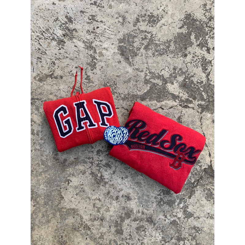 HOODIE MLB REDSOX BOSTON