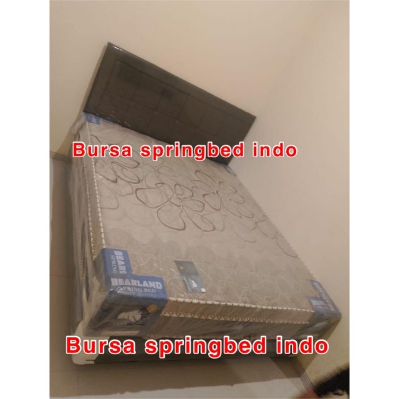 kasur spring bed olympic bearland plush top 180 x 200 full set matras springbed fullset komplit