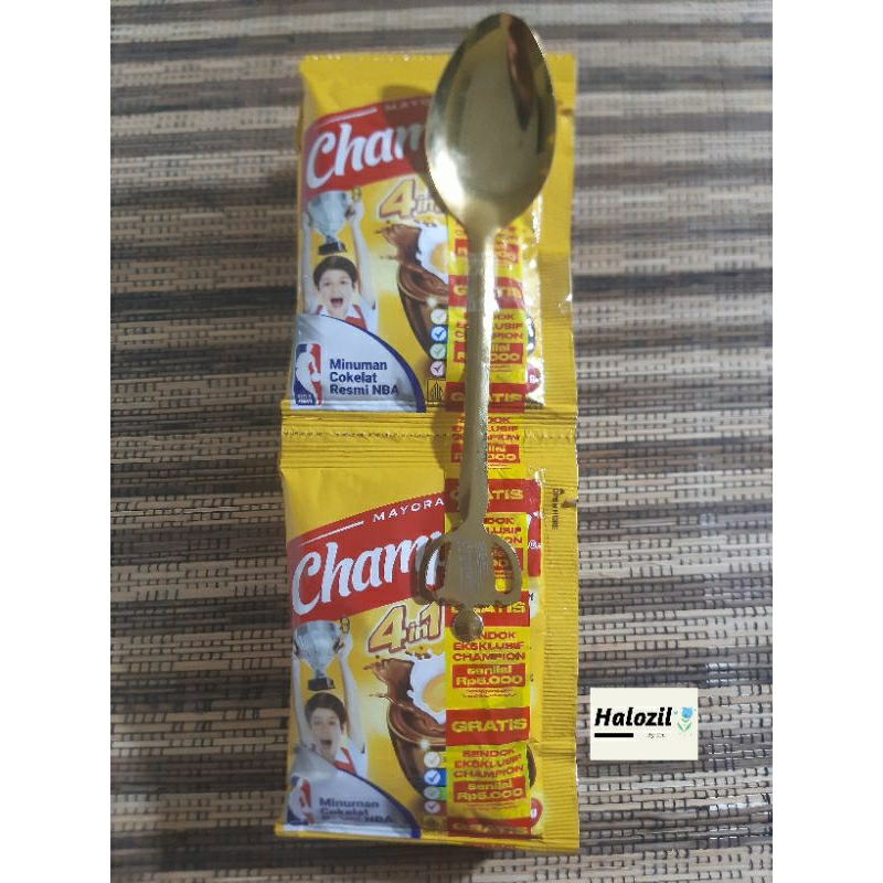 

SUSU CHAMPION COKLAT BERHADIAH SENDOK / ENERGEN CHAMPION
