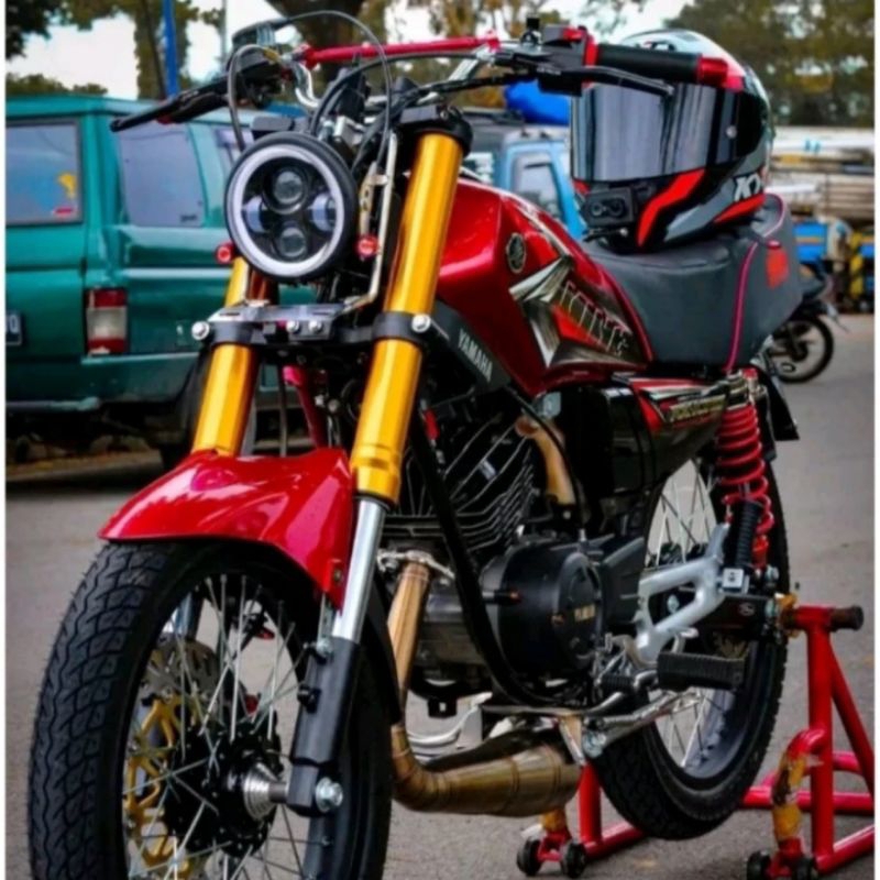 shok shock sok depan usd upsedown pnp yamaha rx king jogja style
