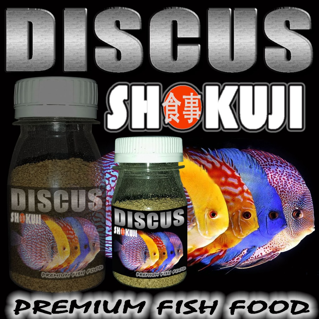 SHOKUJI DISCUS MAKANAN IKAN HIAS BLUE DIAMOND COBALT PIGEON BLOOD TURQUOISE DISCUS PELLET SINKING PA