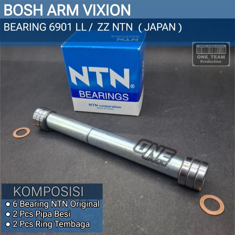BOSH ARM VIXION Lama Vixion Baru R Nvl MODEL BEARING 6901 NTN (japan)