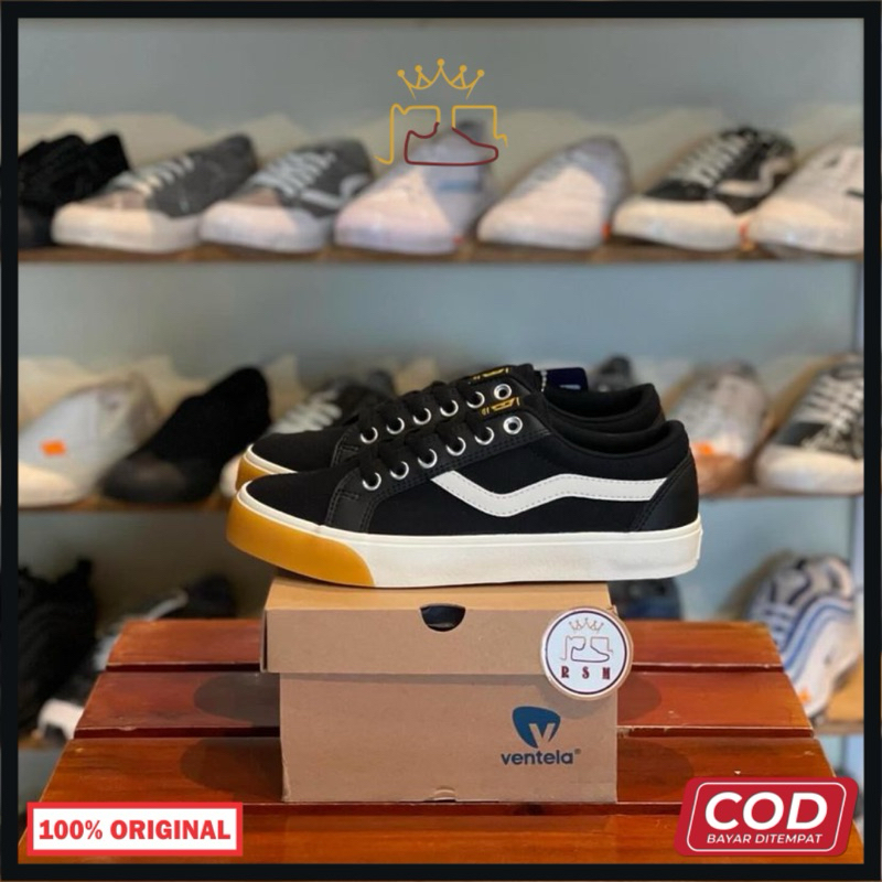Ventela Republic Low Black Gum