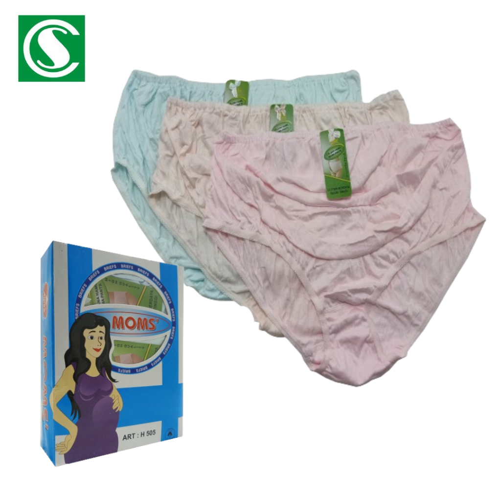 Sici Busana - 1Pcs Celana Dalam Ibu Hamil 9 Bulan Bahan Katun 100% Ada Karet Pengatur | CD H 505