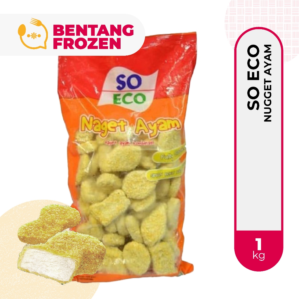 

So Eco Nugget Ayam 1kg / Chicken Nugget