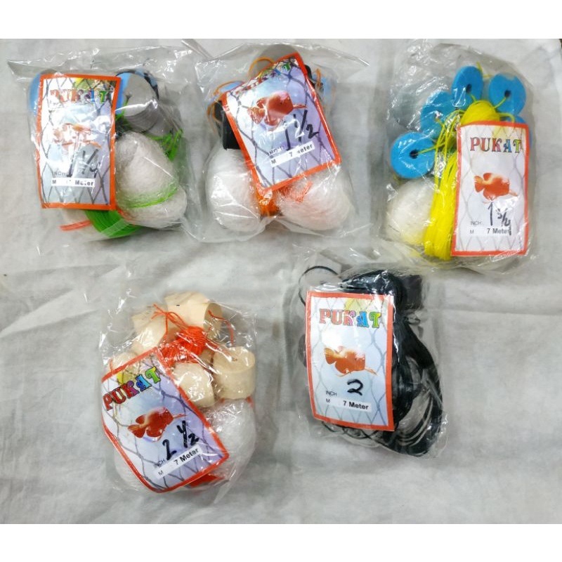 Pukat Jaring Ikan Jadi 7 Meter