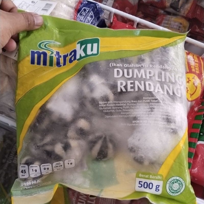 

Mitraku dumpling rendang 500 Gram