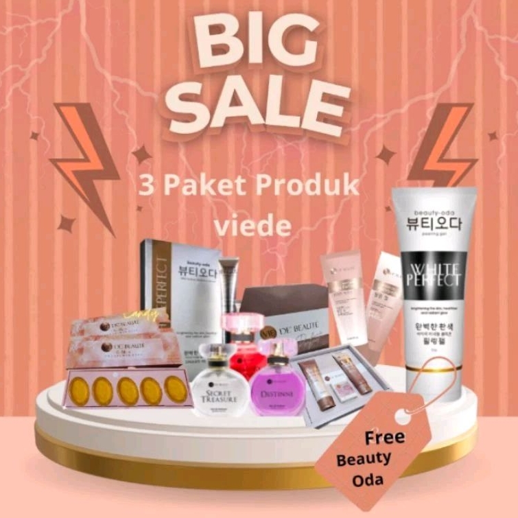 viede beaute/beauty oda/peeling/parfum/sabundna/paket reseller