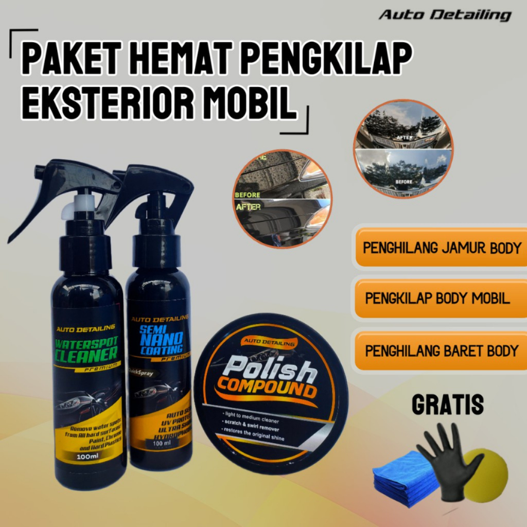 Pengkilap Body Penghilang Jamur Body dan Kompon Mobil