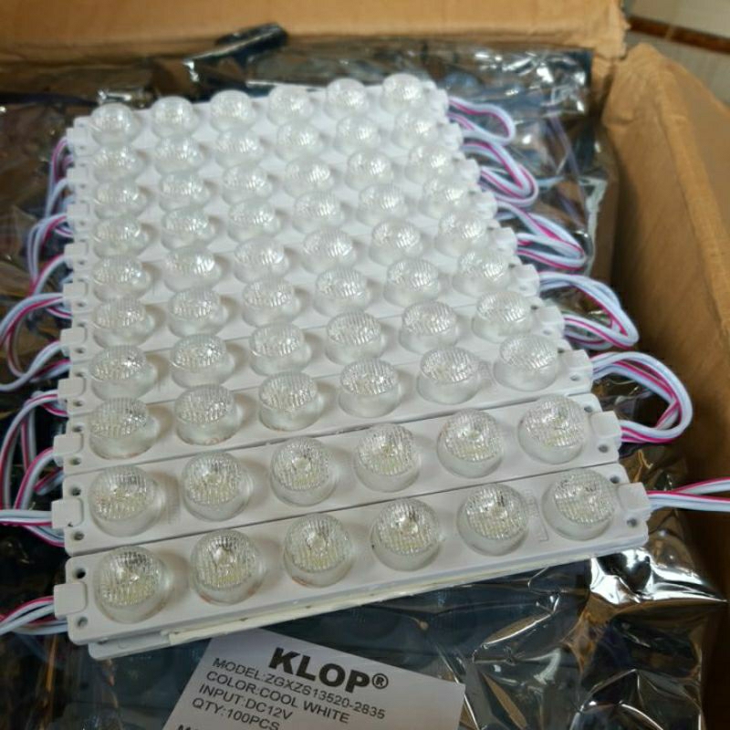 LAMPU LED 6MATA PUTIH 12V KLOP