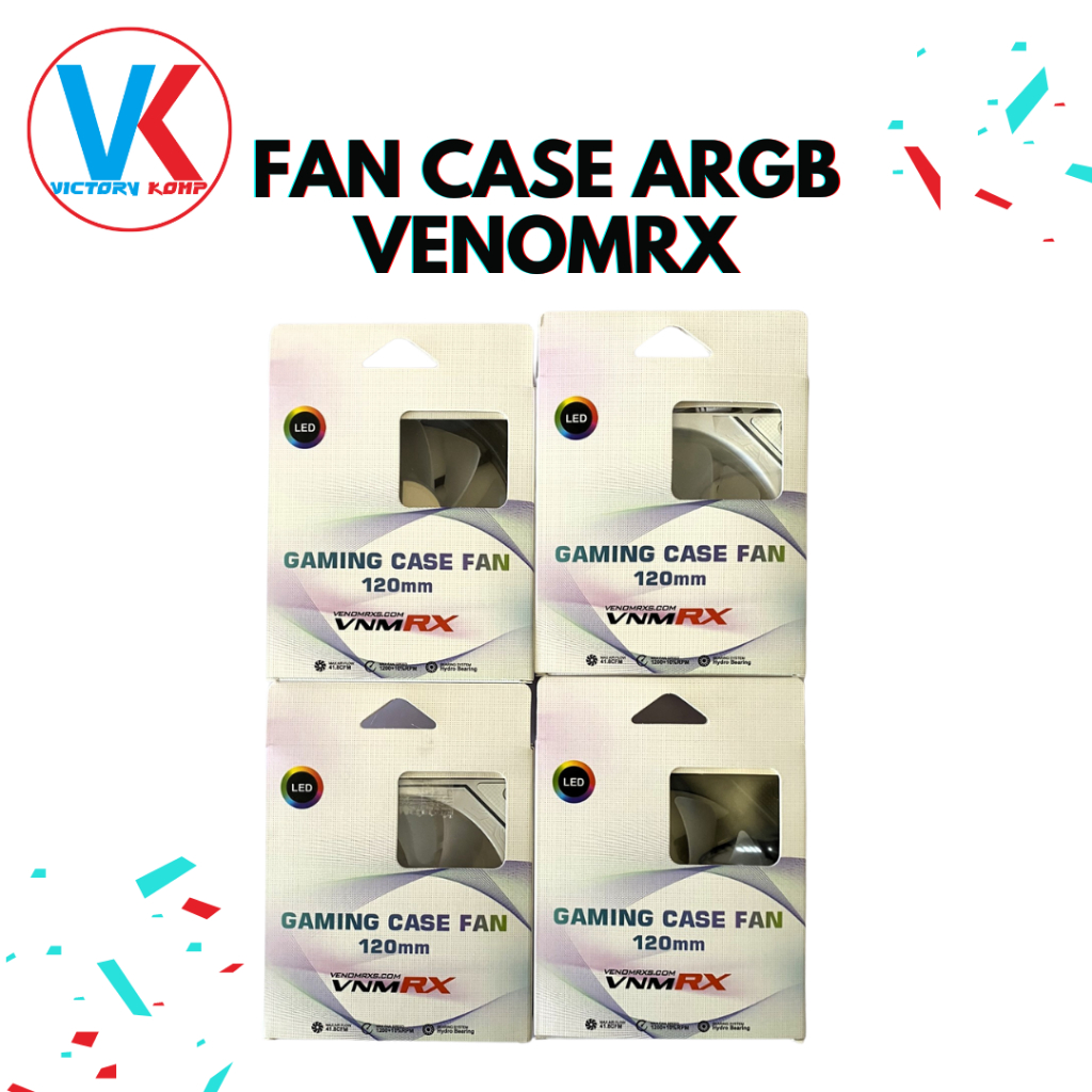 Fan VenomRX Tetragon 01 - ARGB Forward - Fan Case Casing Gaming ARGB
