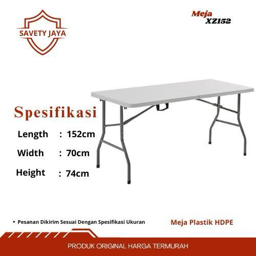Meja bekas / return      jual murah         meja makan  lipat persegi panjang / meja  kerja lipat / 