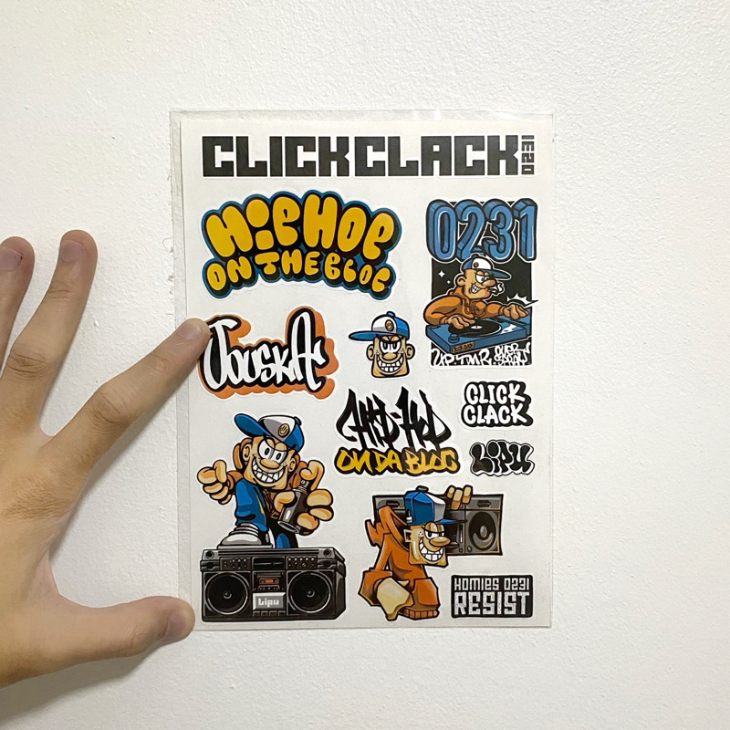 

HipHop On Da Bloc Sticker Pack #graffiti #sticker #stickerpack #hiphop