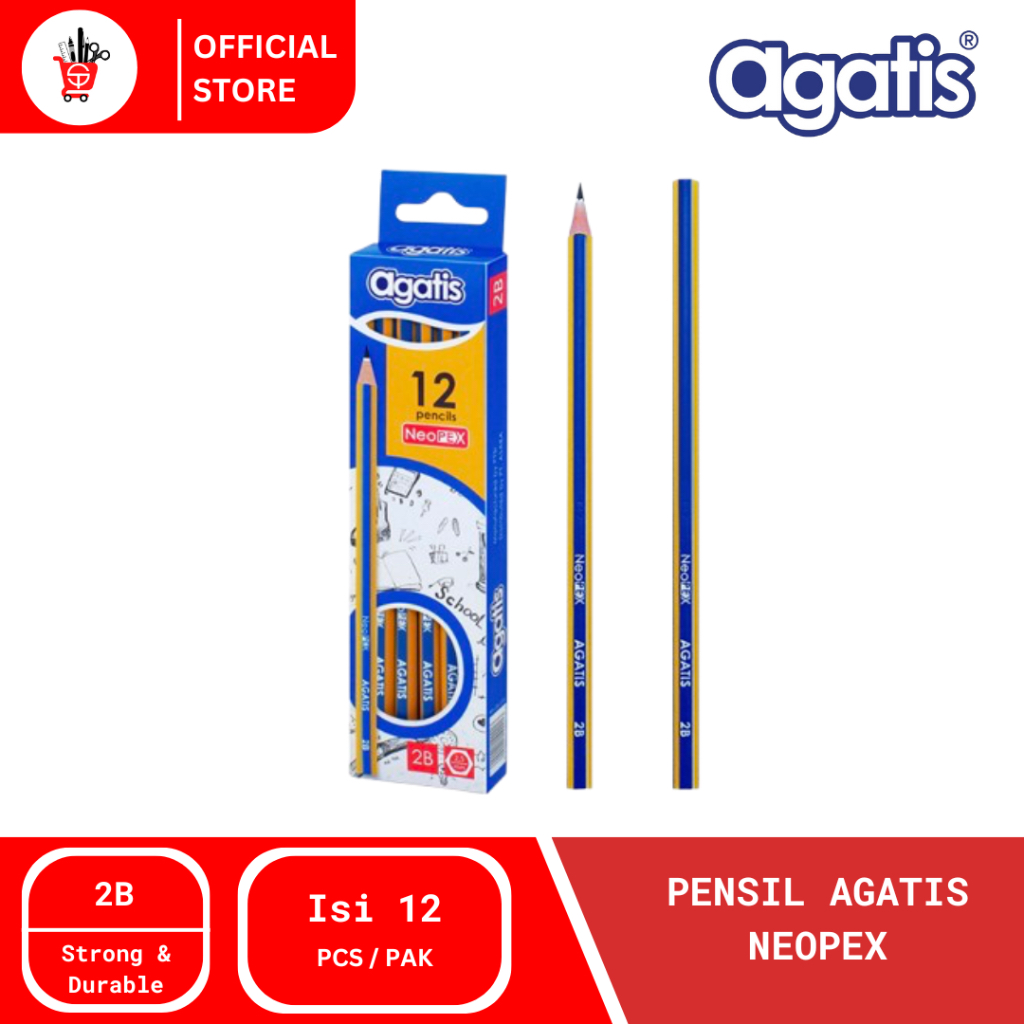 

Pencil | Pensil Agatis 2B NEOPEX (12 PCS)