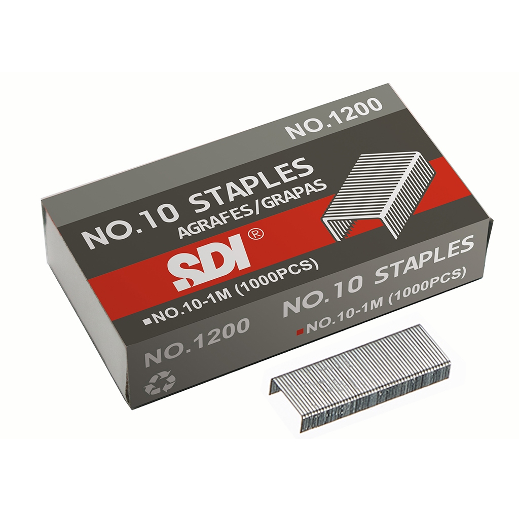 

[1 Kotak] Isi Hekter No.10 SDI No.1200E / Anak Hekter / Isi Staples No.10 SDI No.1200E