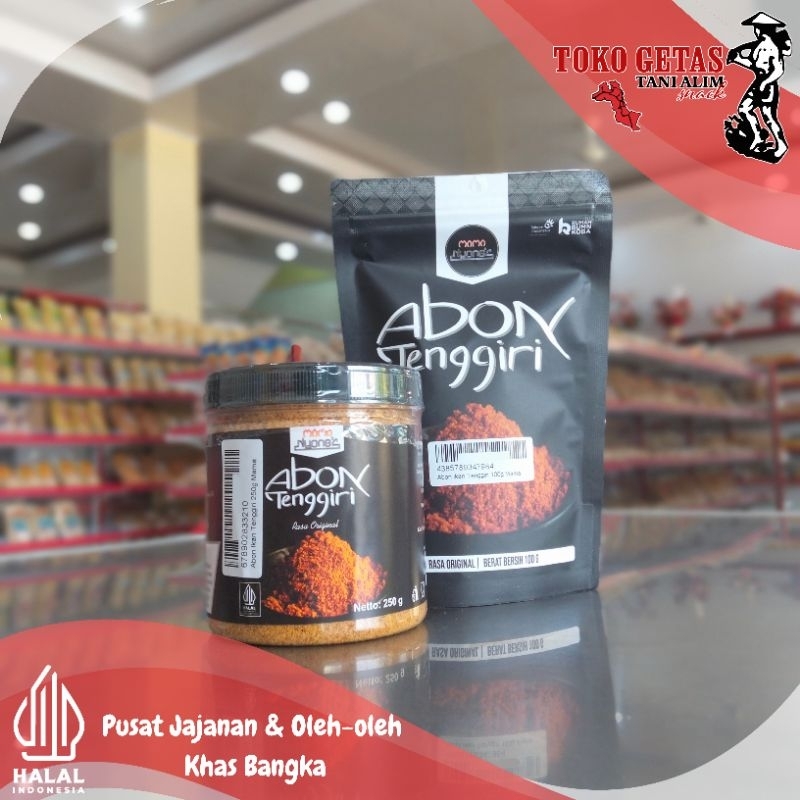 

Abon Ikan Tenggiri Khas Bangka Mama Nyong's 100gr/250gr