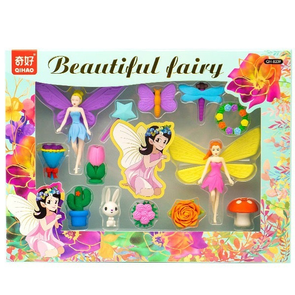 

Penghapus karakter unik mermaid princess peri fairy cantik istana (1 SET)