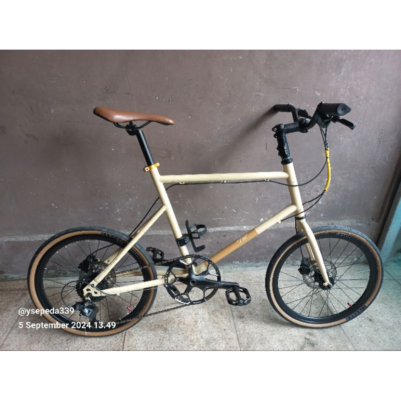 sepeda Minivelo merk Genio Zippy Upgrade preloved