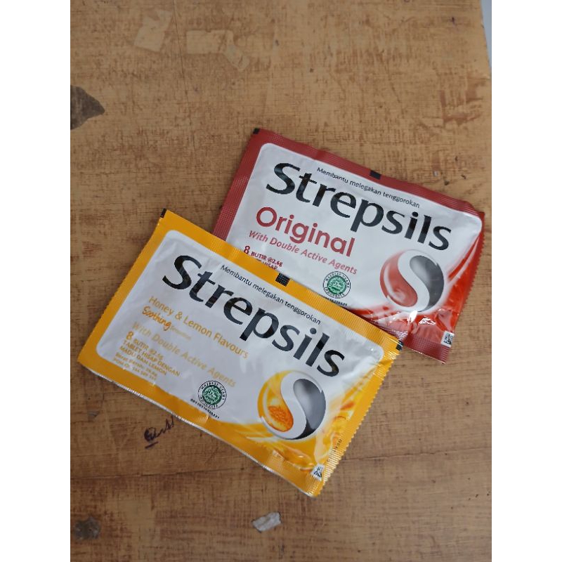

Strepsils Pelega Tenggorokan Isi 8butir