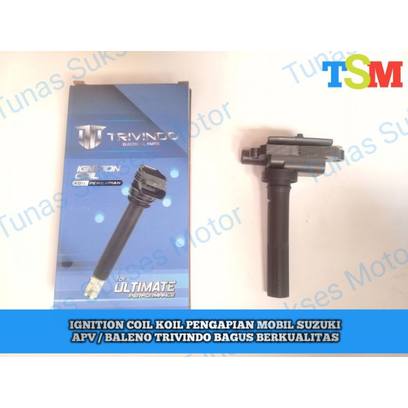 IGNITION COIL KOIL PENGAPIAN MOBIL SUZUKI APV / BALENO TRIVINDO BAGUS BERKUALITAS